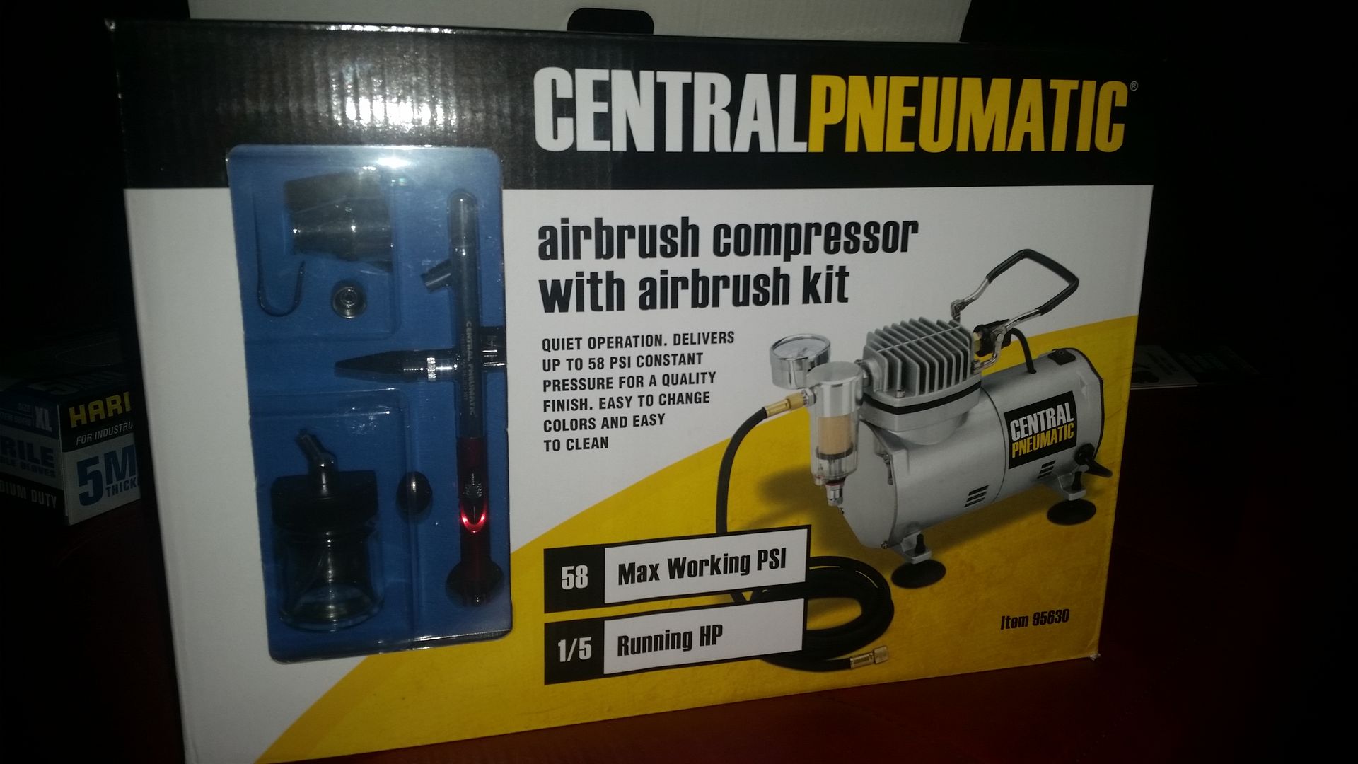 Harbor Freight Airbrush Leather Tools